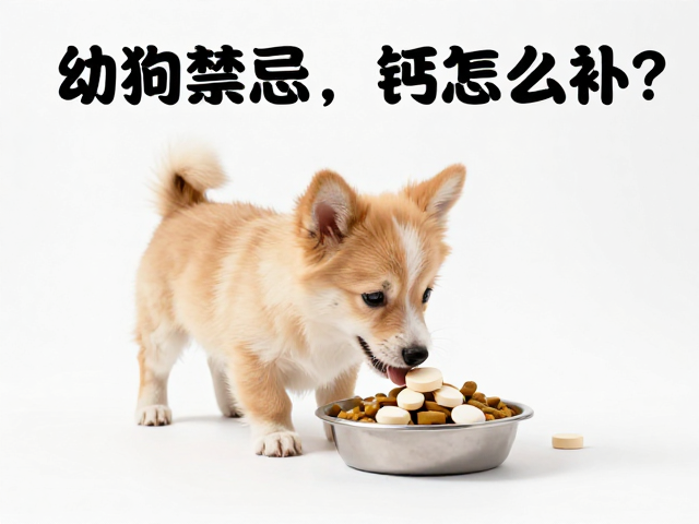幼犬喂食禁忌,钙片怎么补?过度喂零食危害大