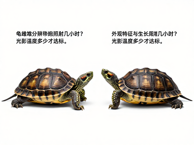 龟龟雌雄分辨，UVB灯每日照射几小时？光照强度多少才达标