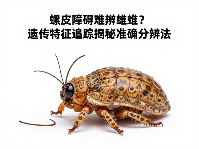 蜕皮障碍难辨雌雄?遗传特征追踪揭秘准确分辨法