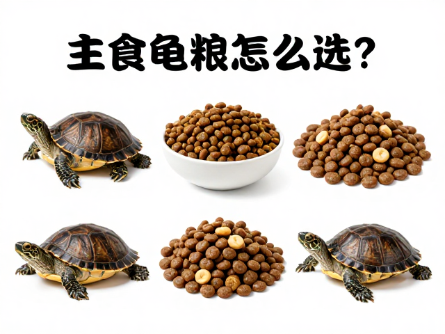 主食龟粮怎么选?看进食辨健康,警惕滥用保健品伤龟