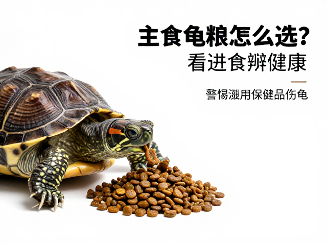 主食龟粮怎么选?看进食辨健康,警惕滥用保健品伤龟