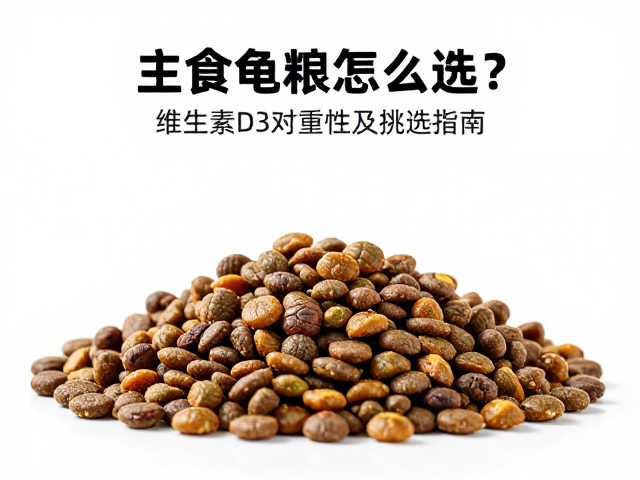 主食龟粮怎么选?维生素D3对龟粮的重要性及挑选指南