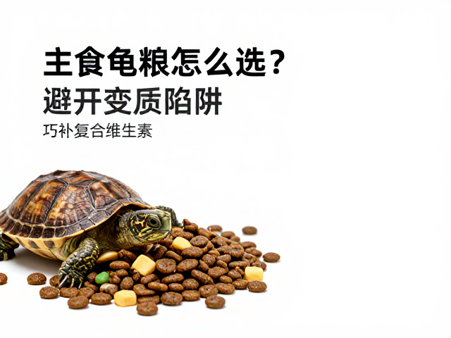 主食龟粮怎么选？避开变质陷阱，巧补复合维生素