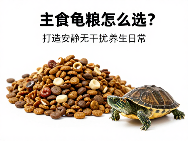 主食龟粮怎么选?拒绝保健品滥用,打造安静无干扰养龟日常