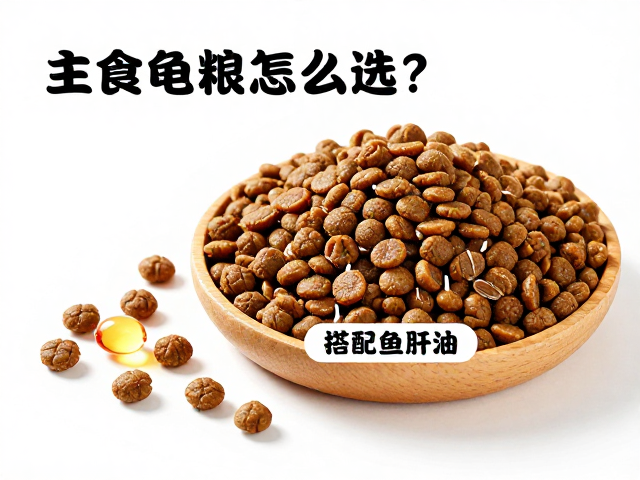 主食龟粮怎么选?搭配鱼肝油,告别单一食物营养不良