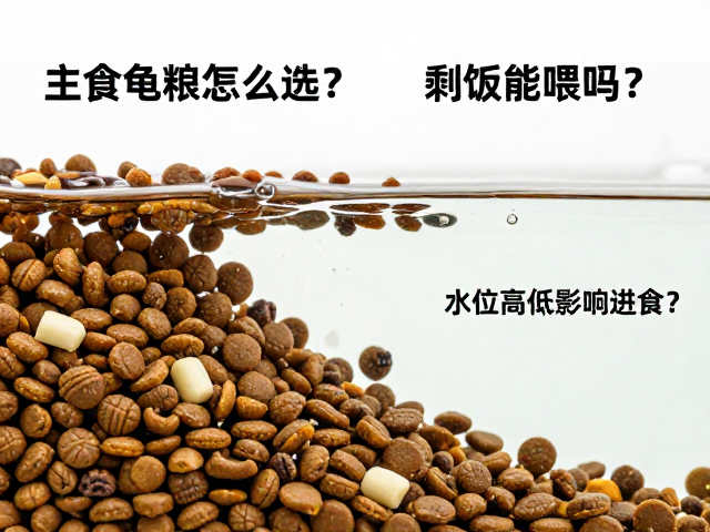 主食龟粮怎么选?剩饭能喂吗?水位高低影响进食?