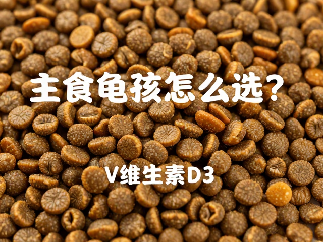 主食龟粮怎么选?补充维生素D3,避免水体浑浊养出健康龟