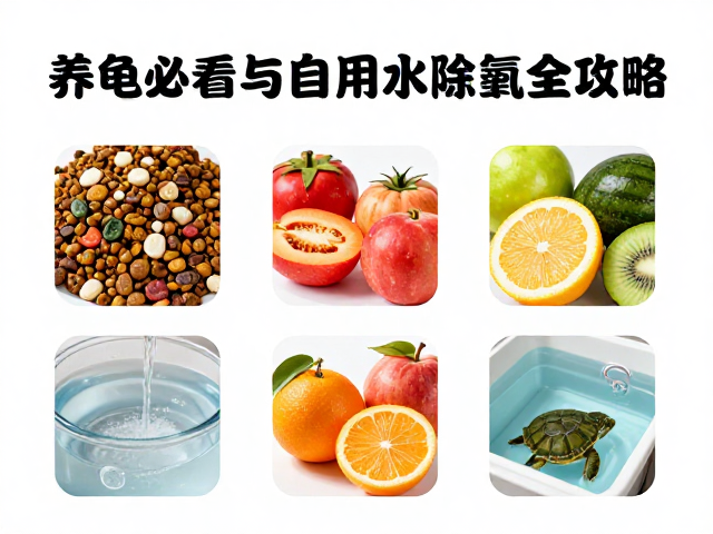 养龟必看,主食龟粮挑选、蔬果清洗与自来水除氯全攻略