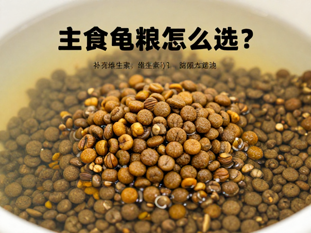 主食龟粮怎么选?补充维生素D3,避免水体浑浊养出健康龟