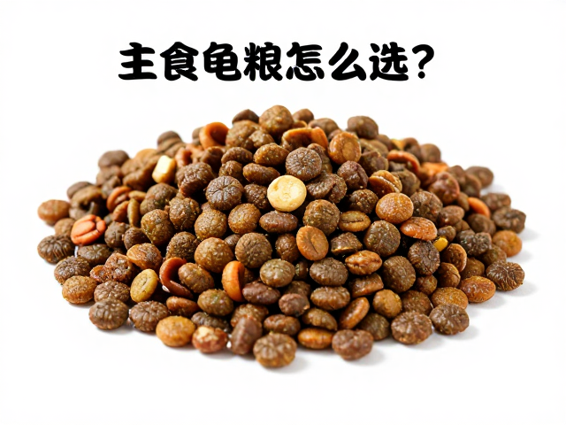 主食龟粮怎么选?避开保健品滥用,勤换水养出健康龟