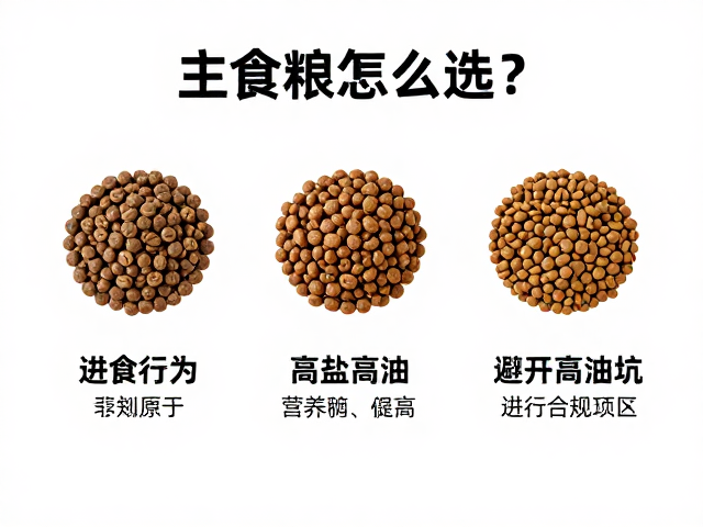 主食龟粮怎么选?看进食行为,避开高盐高油坑