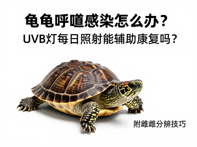 龟龟呼吸道感染怎么办?UVB灯每日照射能辅助康复吗?附雌雄分辨技巧