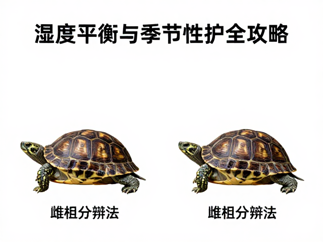 龟壳雌雄分辨法,湿度平衡与季节性护理全攻略