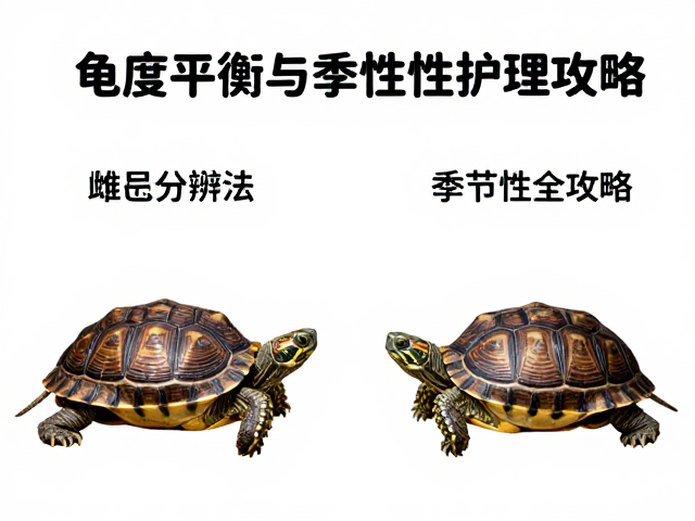 龟壳雌雄分辨法,湿度平衡与季节性护理全攻略