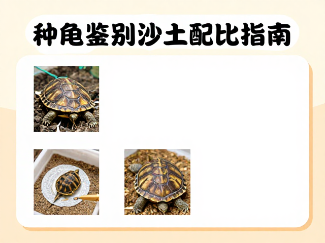 种龟鉴别与恒温孵化,新手必看沙土配比指南