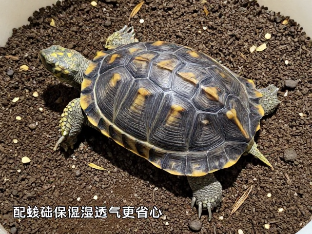 种龟鉴别技巧，选体质健壮无伤病，配蛭石保湿透气更省心