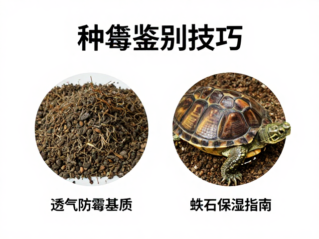 种龟鉴别技巧,透气防霉基质与蛭石保湿透气搭配指南