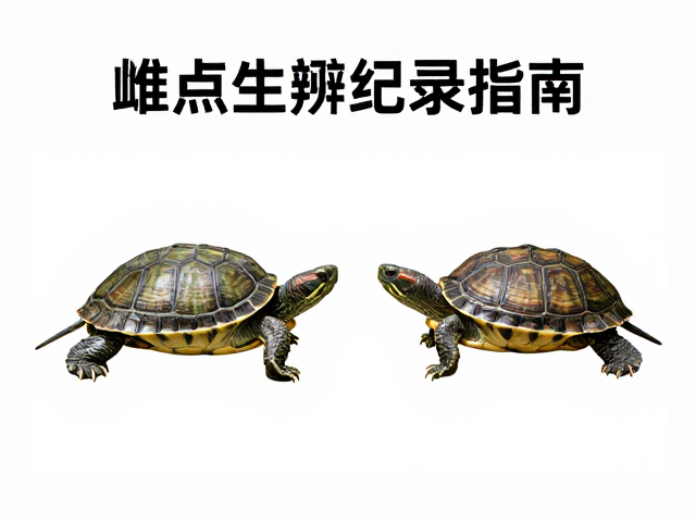 龟苗雌雄分辨与生长监测,钙质补充关键期记录指南