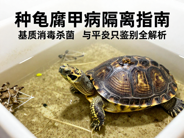 种龟腐甲病隔离指南,基质消毒杀菌与龟只鉴别全解析