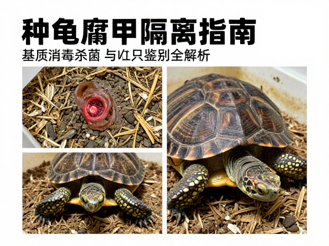 种龟腐甲病隔离指南,基质消毒杀菌与龟只鉴别全解析