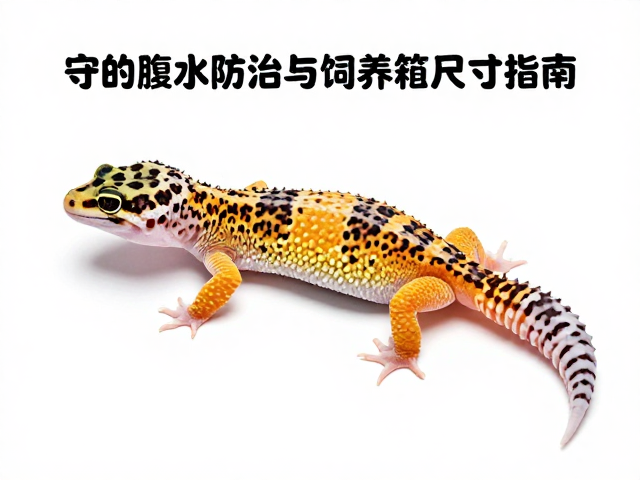 豹纹守宫腹水防治与饲养箱尺寸指南,核心护理要点解析