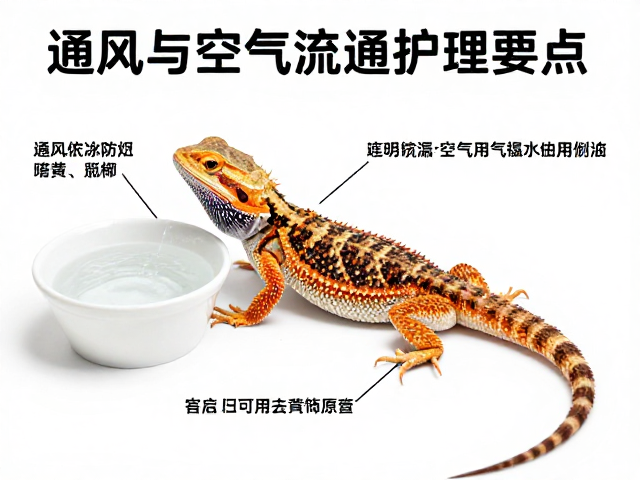 鬃狮蜥腹水防治,通风与空气流通护理要点详解