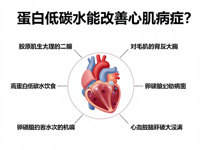 高蛋白低碳水能改善心肌病症?卵磷脂对毛发的好处大揭秘