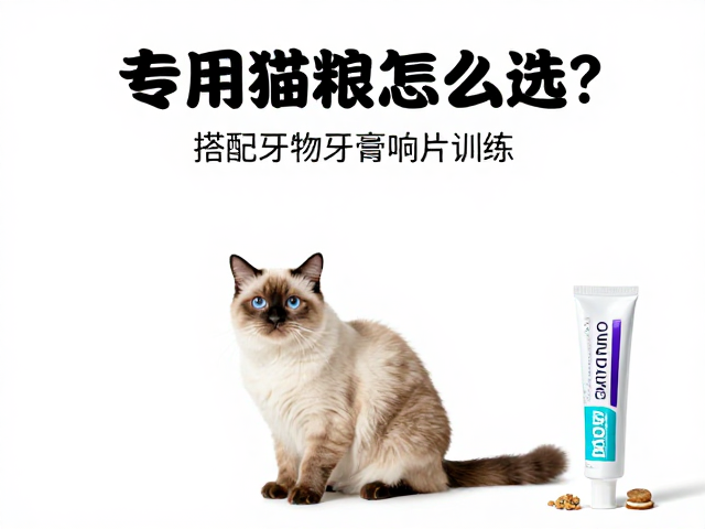 专用猫粮怎么选?搭配宠物牙刷牙膏与响片训练,打造科学养宠闭环