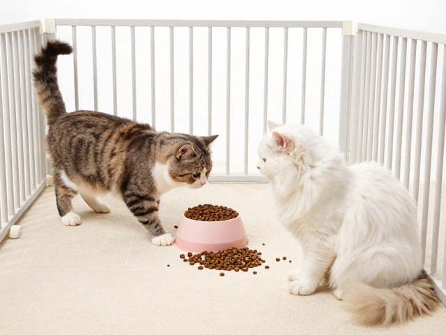 专用猫粮搭配宠物围栏,轻松搞定定点排便训练贴攻略