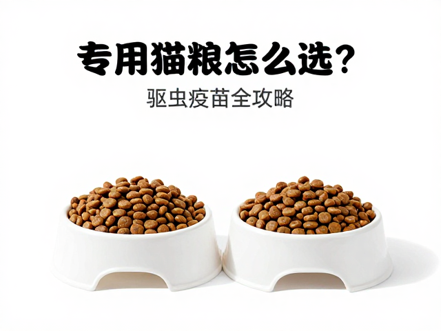 专用猫粮怎么选？悬挂食盆，驱虫疫苗全攻略，养猫不踩坑