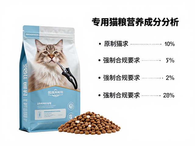 专用猫粮营养成分分析,如何搭配指甲剪打造科学养猫日常