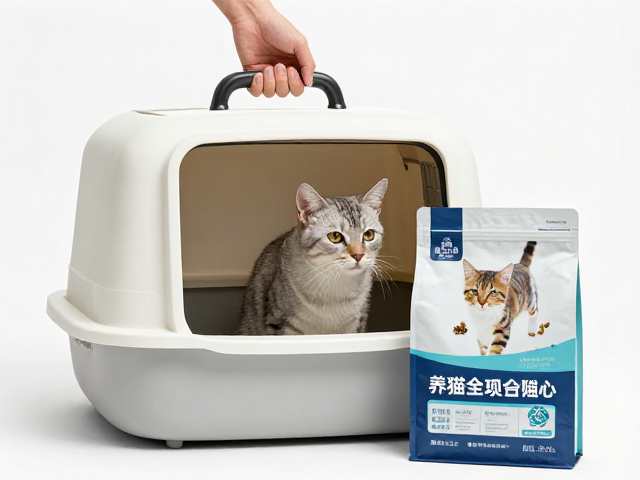 全封闭猫砂盆怎么选?手提猫包搭配专用猫粮,养猫更省心