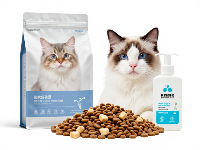 专用猫粮搭配冻干零食与耳部清洁液,科学喂养防耳疾