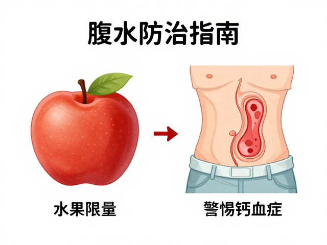 腹水防治指南，为何要水果限量？警惕低钙血症风险