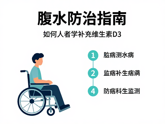 腹水防治指南，残疾人士如何科学补充维生素D3