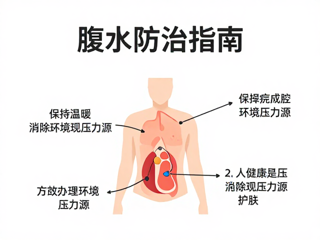 腹水防治指南，保持温暖，消除环境压力源助康复