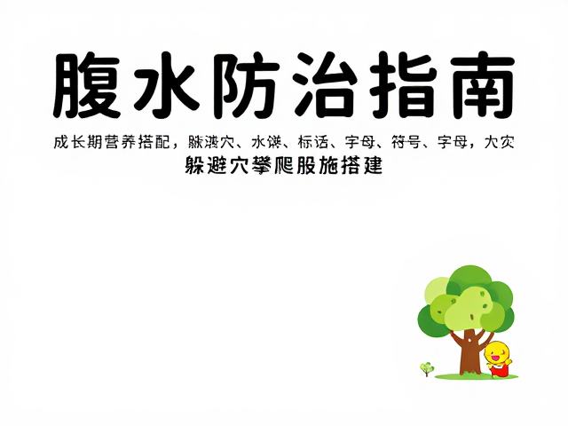 腹水防治指南,成长期营养搭配与躲避穴攀爬设施搭建