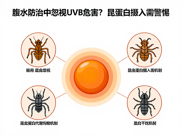 腹水防治中忽视UVB危害?昆虫蛋白摄入需警惕