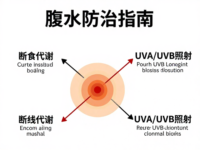 腹水防治指南,断食代谢与UVA/UVB照射的科学关联
