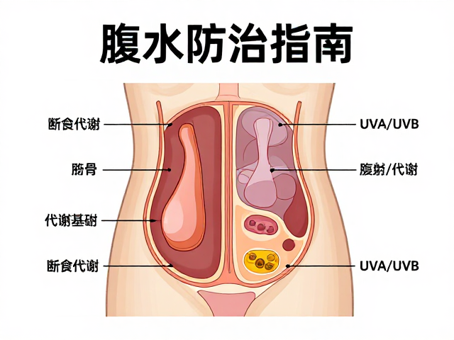 腹水防治指南，断食代谢与UVA/UVB照射的科学关联