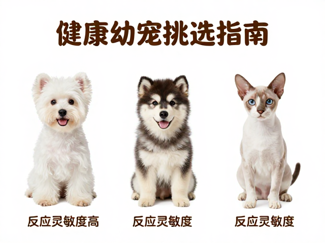 健康幼宠挑选指南，反应灵敏度高，繁育者信誉深度评估
