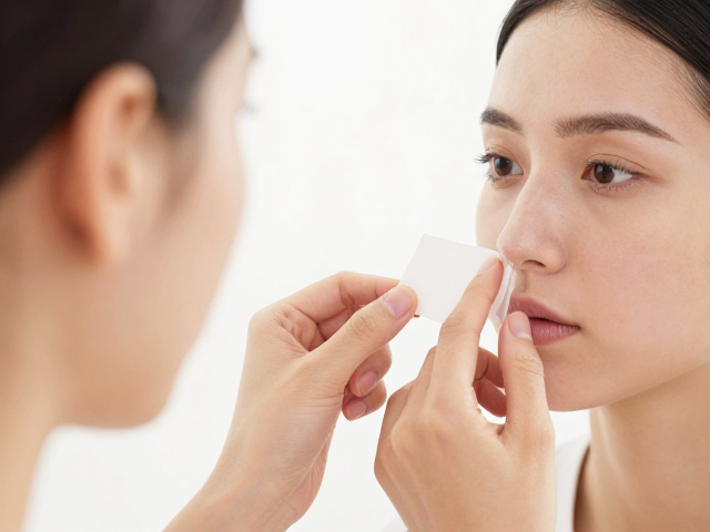健康个体挑选方法,查看健康证明与鼻孔通畅无分泌物