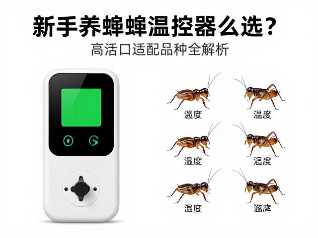 新手养蟋蟀温控器怎么选？高活口适配品种全解析