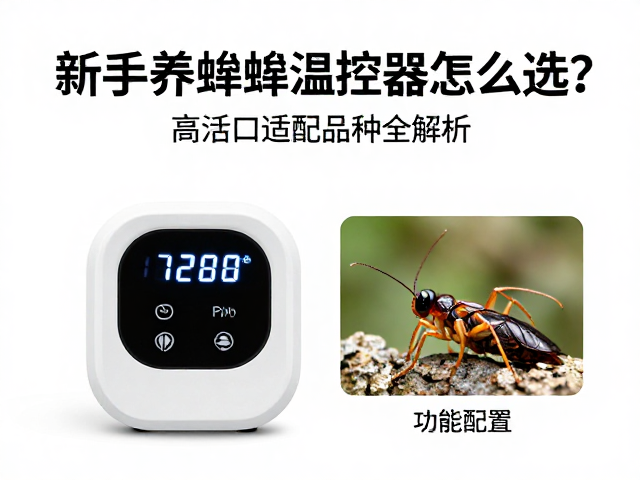 新手养蟋蟀温控器怎么选?高活口适配品种全解析
