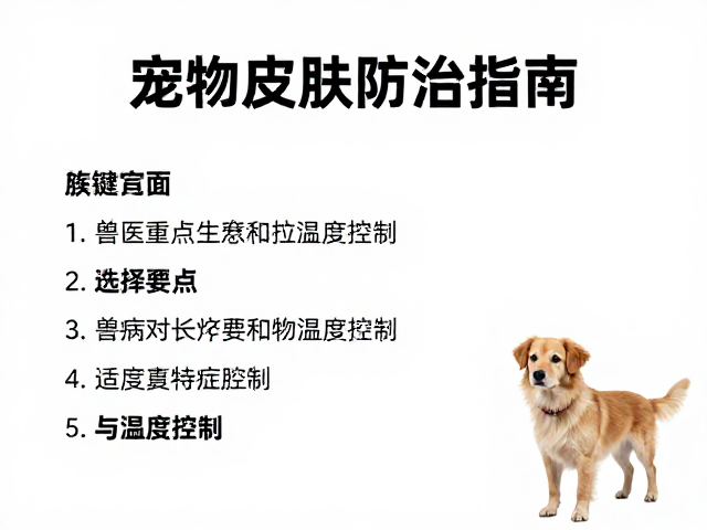 宠物皮肤病防治指南，兽医选择要点与适宜温度控制