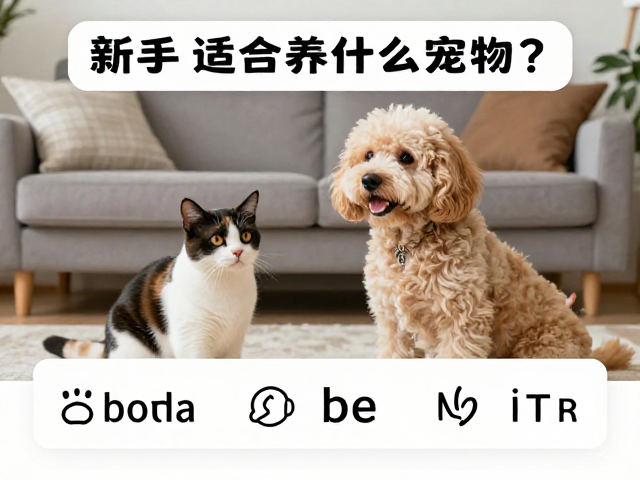 新手适合养什么宠物?非群居且运动量中等的完美伴侣推荐