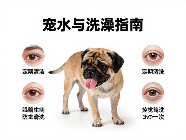 宠物换水周期与洗澡指南,定期清洁,检查皮肤眼睛防生病