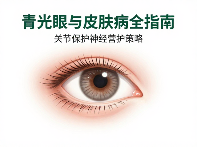 青光眼与皮肤病防治,关节保护营养全指南