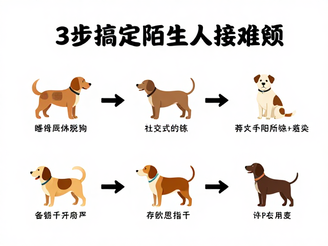 狗狗如厕训练,安静指令,社交脱敏,3步搞定陌生人接触难题