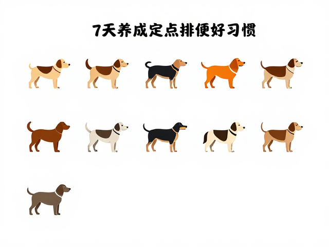 狗狗如厕训练,用安静指令,饭后引导,7天养成定点排便好习惯